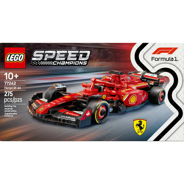 Image of LEGO 77242 Ferrari SF-24 F1 Race Car Building