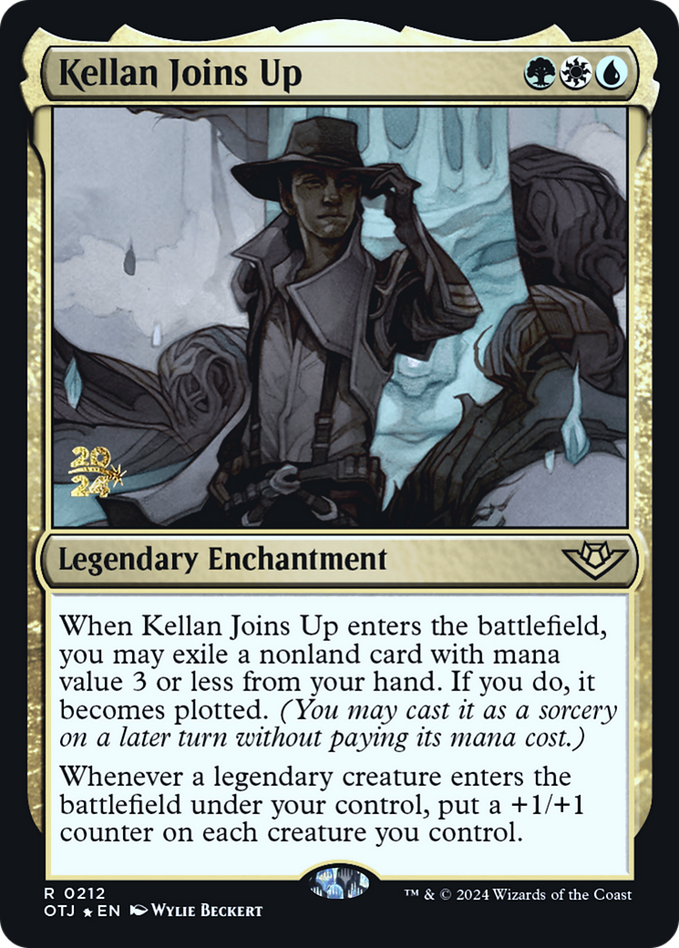Image of Kellan Joins Up (PRE-212) - Outlaws of Thunder Junction Promos Foil