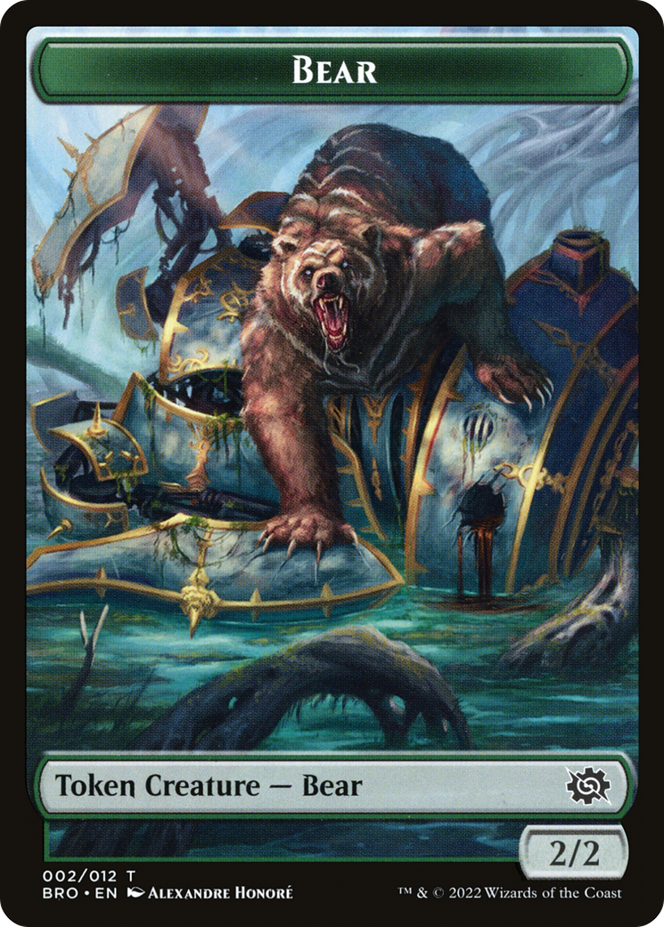 Image of Bear (TBRO-002) - The Brothers' War Tokens
