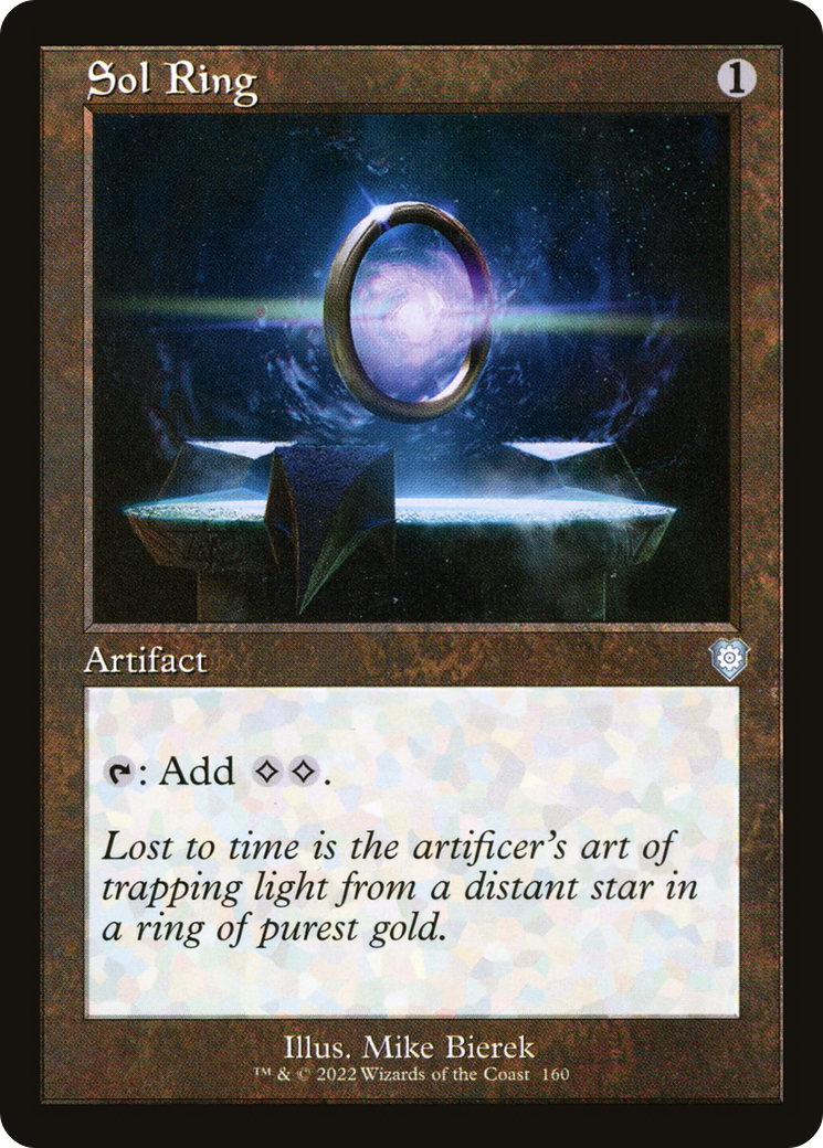 Image of Sol Ring (Retro Frame) (BRC-160) - The Brothers' War Commander