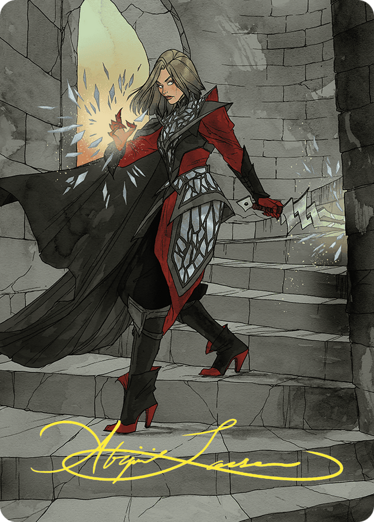 Image of Rowan, Scion of War // Rowan, Scion of War (AWOE-059) - Wilds of Eldraine Art Series (Borderless)