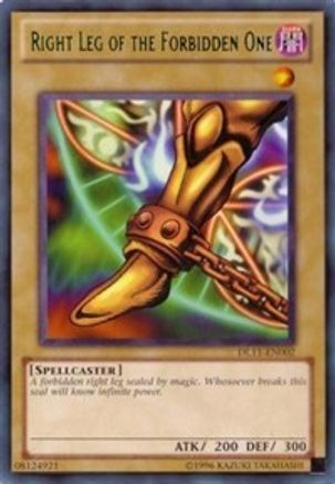 Image of Right Leg of the Forbidden One (Purple) (DL11-EN002) - Duelist League Promo Unlimited