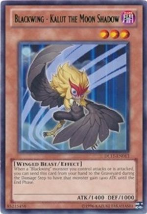 Image of Blackwing - Kalut the Moon Shadow (Red) (DL11-EN013) - Duelist League Promo Unlimited