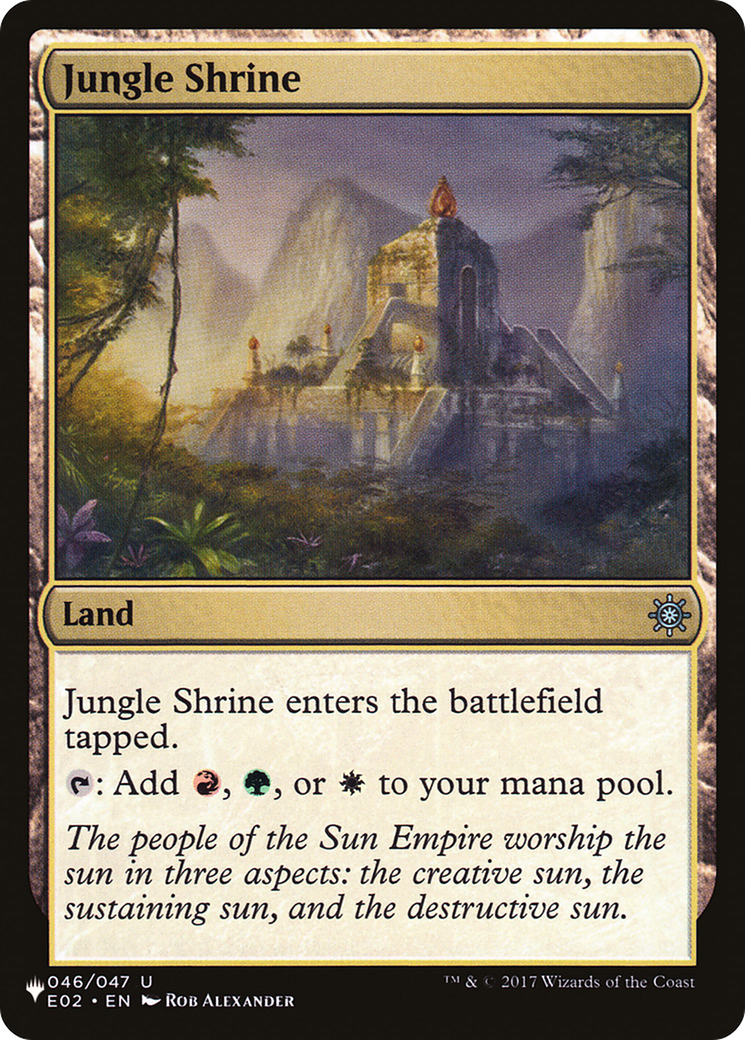 Image of Jungle Shrine (E02) (LIST-E02-46) - The List