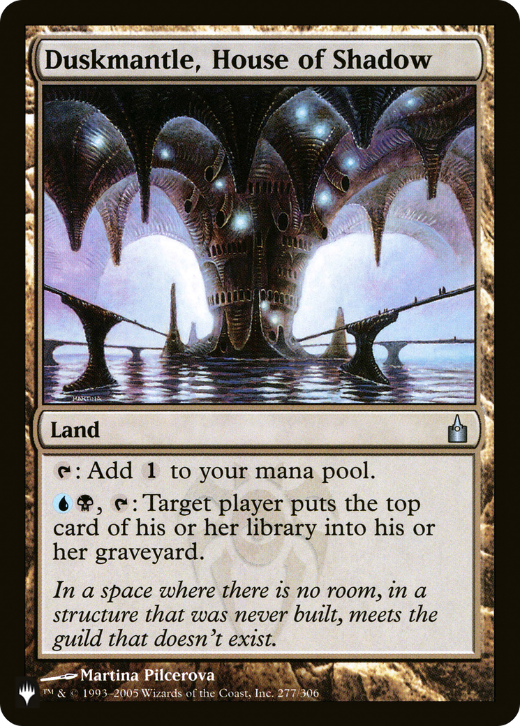 Image of Duskmantle, House of Shadow (LIST-RAV-277) - The List