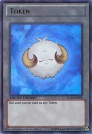 Image of Token: Lamb (White) (LC04-EN008) - Legendary Collection 4: Joey's World Limited
