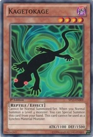 Image of Kagetokage (SP13-EN009) - Star Pack 2013 1st Edition