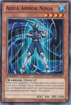 Image of Aqua Armor Ninja (SP13-EN017) - Star Pack 2013 Unlimited