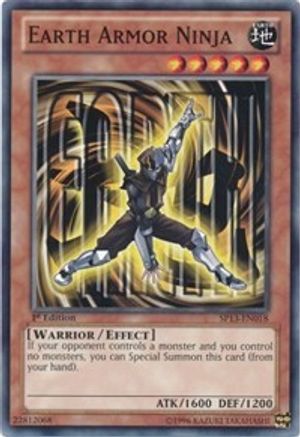 Image of Earth Armor Ninja (SP13-EN018) - Star Pack 2013 1st Edition