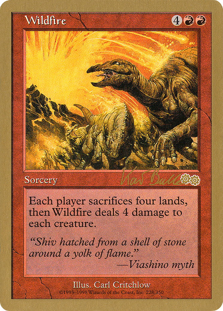 Image of Wildfire - 1999 Kai Budde (USG) (WCD-) - World Championship Decks 1999
