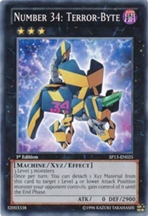 Image of Number 34: Terror-Byte (SP13-EN025) - Star Pack 2013 1st Edition