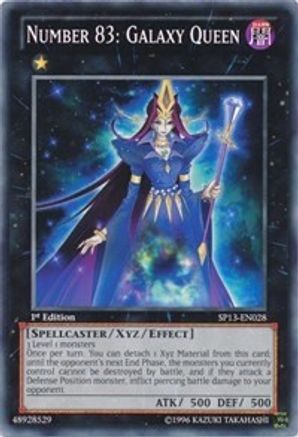 Image of Number 83: Galaxy Queen (SP13-EN028) - Star Pack 2013 Unlimited