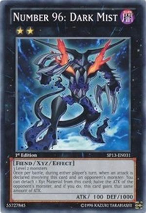 Image of Number 96: Dark Mist (SP13-EN031) - Star Pack 2013 Unlimited