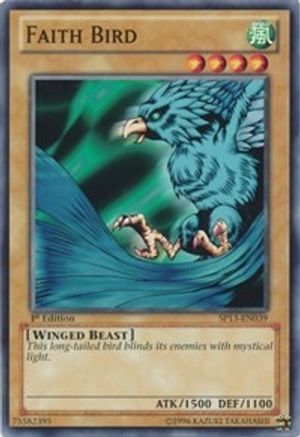 Image of Faith Bird (SP13-EN039) - Star Pack 2013 Unlimited