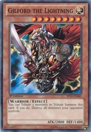 Image of Gilford the Lightning (SP13-EN040) - Star Pack 2013 1st Edition