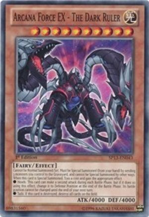 Image of Arcana Force EX - The Dark Ruler (SP13-EN043) - Star Pack 2013 1st Edition
