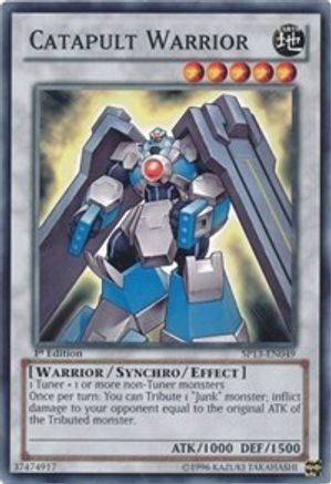 Image of Catapult Warrior (SP13-EN049) - Star Pack 2013 Unlimited