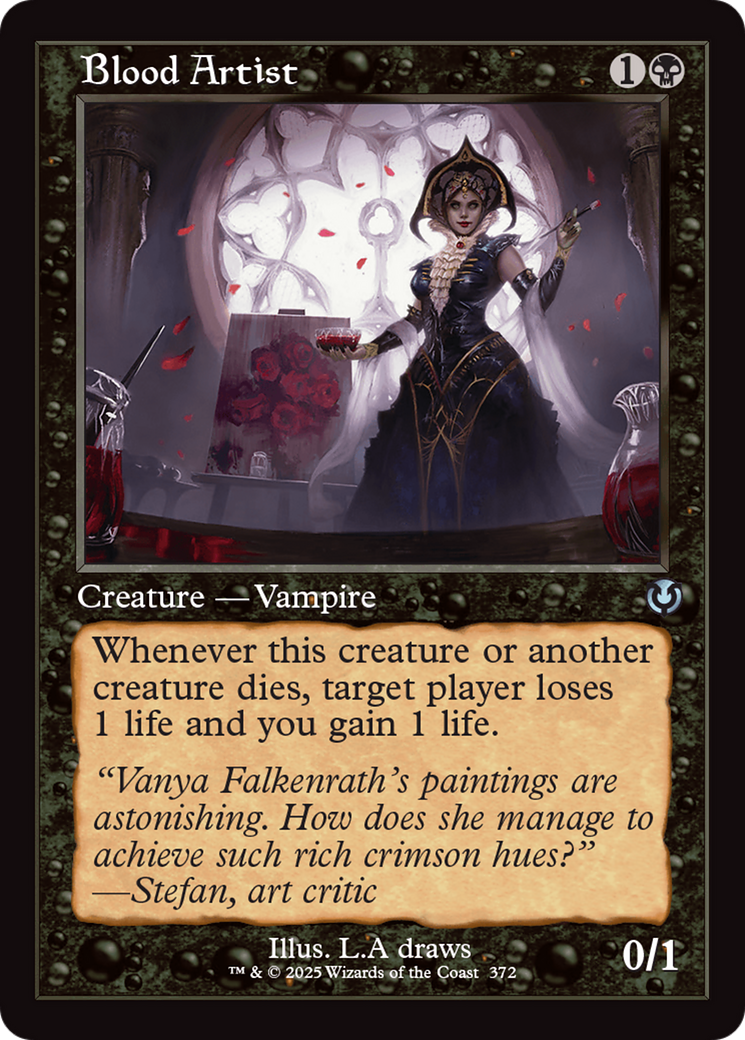 Image of Blood Artist (Retro Frame) (INR-372) - Innistrad Remastered Foil