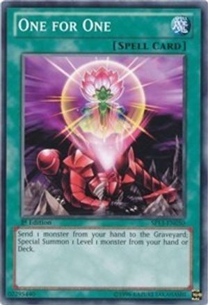 Image of One for One (SP13-EN050) - Star Pack 2013 Unlimited