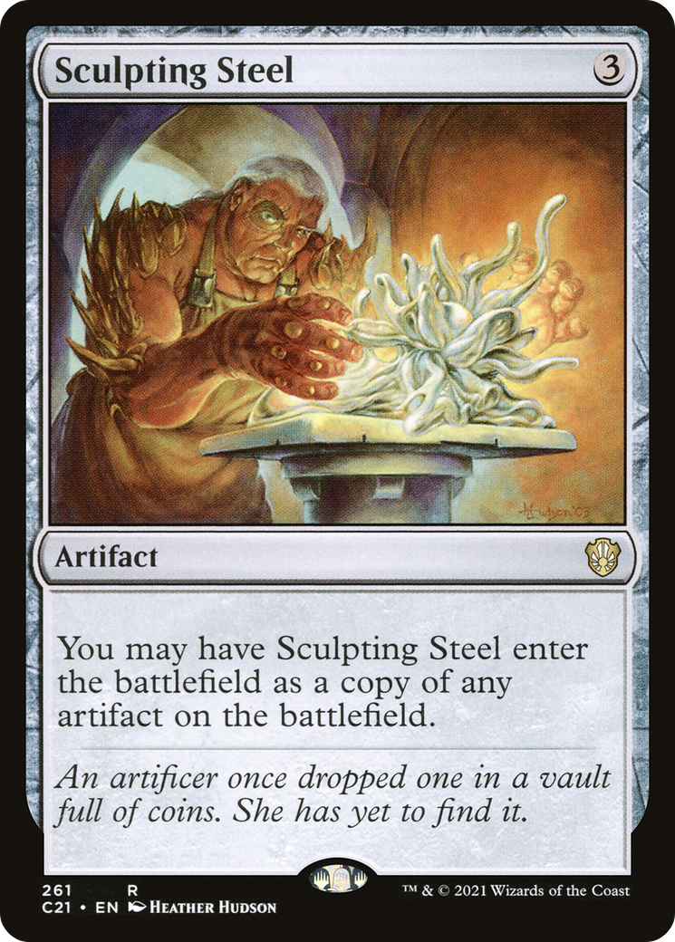 Image of Sculpting Steel (C21-261) - Commander 2021