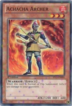 Image of Achacha Archer (Starfoil) (SP13-EN004) - Star Pack 2013 1st Edition