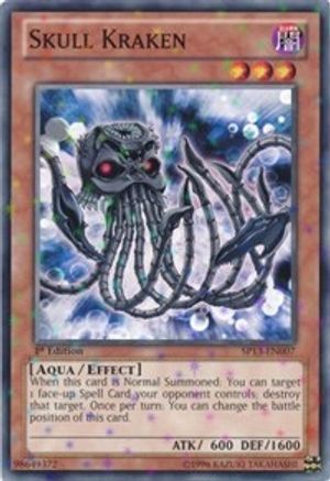 Image of Skull Kraken (Starfoil) (SP13-EN007) - Star Pack 2013 1st Edition