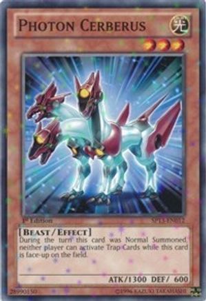 Image of Photon Cerberus (Starfoil) (SP13-EN012) - Star Pack 2013 Unlimited