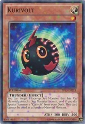 Image of Kurivolt (Starfoil) (SP13-EN013) - Star Pack 2013 Unlimited
