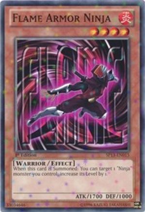 Image of Flame Armor Ninja (Starfoil) (SP13-EN015) - Star Pack 2013 1st Edition