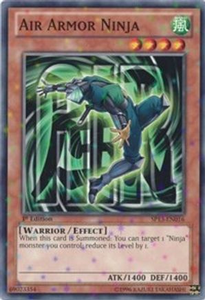 Image of Air Armor Ninja (Starfoil) (SP13-EN016) - Star Pack 2013 Unlimited