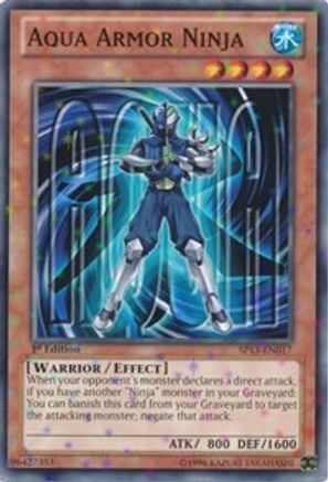 Image of Aqua Armor Ninja (Starfoil) (SP13-EN017) - Star Pack 2013 1st Edition