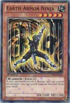 Image of Earth Armor Ninja (Starfoil) (SP13-EN018) - Star Pack 2013 Unlimited