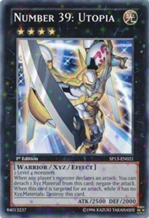 Image of Number 39: Utopia (Starfoil) (SP13-EN021) - Star Pack 2013 Unlimited