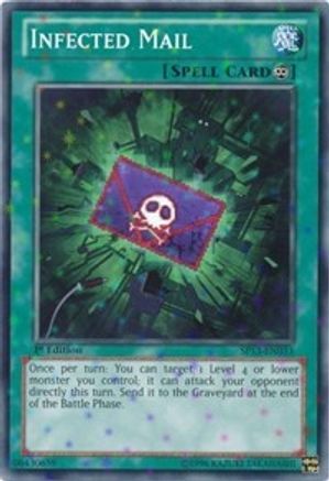 Image of Infected Mail (Starfoil) (SP13-EN033) - Star Pack 2013 Unlimited