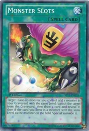 Image of Monster Slots (Starfoil) (SP13-EN035) - Star Pack 2013 Unlimited