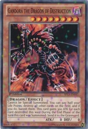 Image of Gandora the Dragon of Destruction (Starfoil) (SP13-EN041) - Star Pack 2013 1st Edition