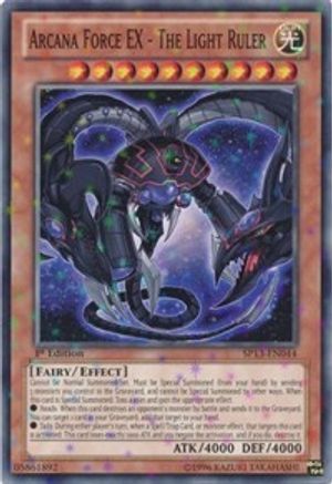 Image of Arcana Force EX - The Light Ruler (Starfoil) (SP13-EN044) - Star Pack 2013 Unlimited