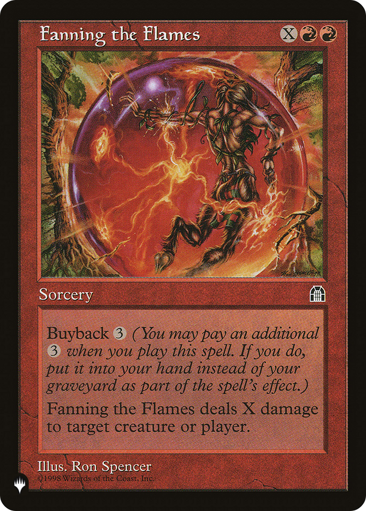 Image of Fanning the Flames (LIST-STH-80) - The List