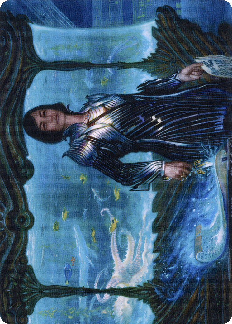Image of Lagrella, the Magpie // Lagrella, the Magpie (ASNC-028) - New Capenna Art Series (Borderless)