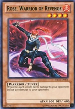 Image of Rose, Warrior of Revenge (Green) (DL16-EN005) - Duelist League Promo Unlimited