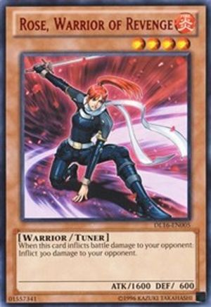 Image of Rose, Warrior of Revenge (Red) (DL16-EN005) - Duelist League Promo Unlimited