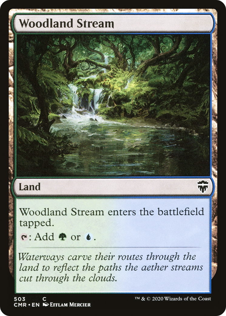 Image of Woodland Stream (CMR-503) - Commander Legends