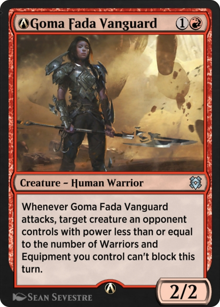 Image of A-Goma Fada Vanguard (ZNR-A-141) - Zendikar Rising