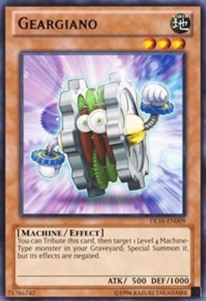 Image of Geargiano (Purple) (DL16-EN009) - Duelist League Promo Unlimited