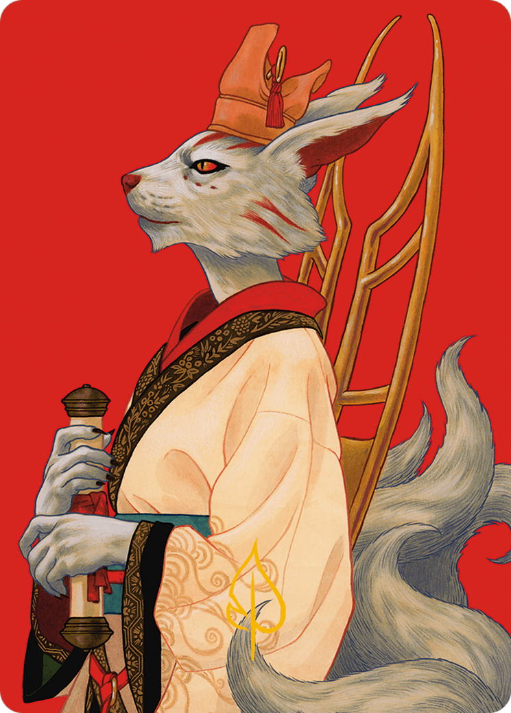Image of Pearl-Ear, Imperial Advisor // Pearl-Ear, Imperial Advisor (AMH3-045) - Modern Horizons 3 Art Series (Borderless) Foil