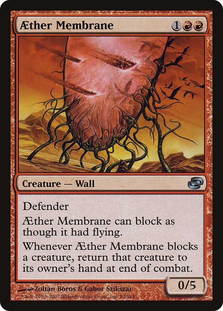 Image of Aether Membrane (PLC-093) - Planar Chaos