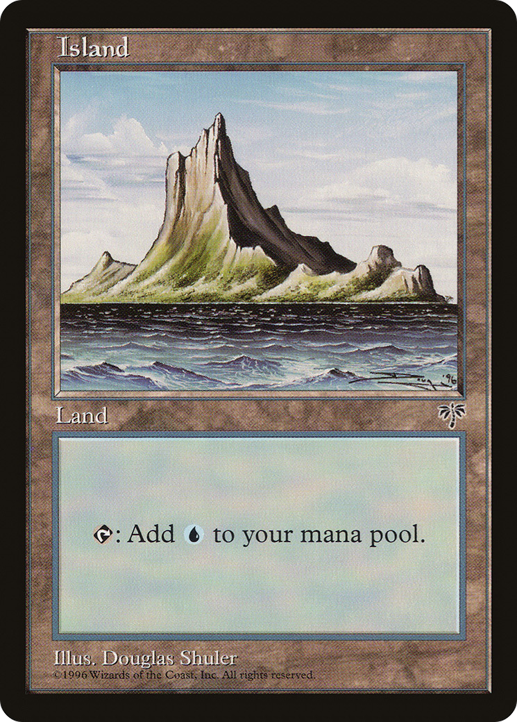 Image of Island (Off-Center Spire) (MIR-) - Mirage
