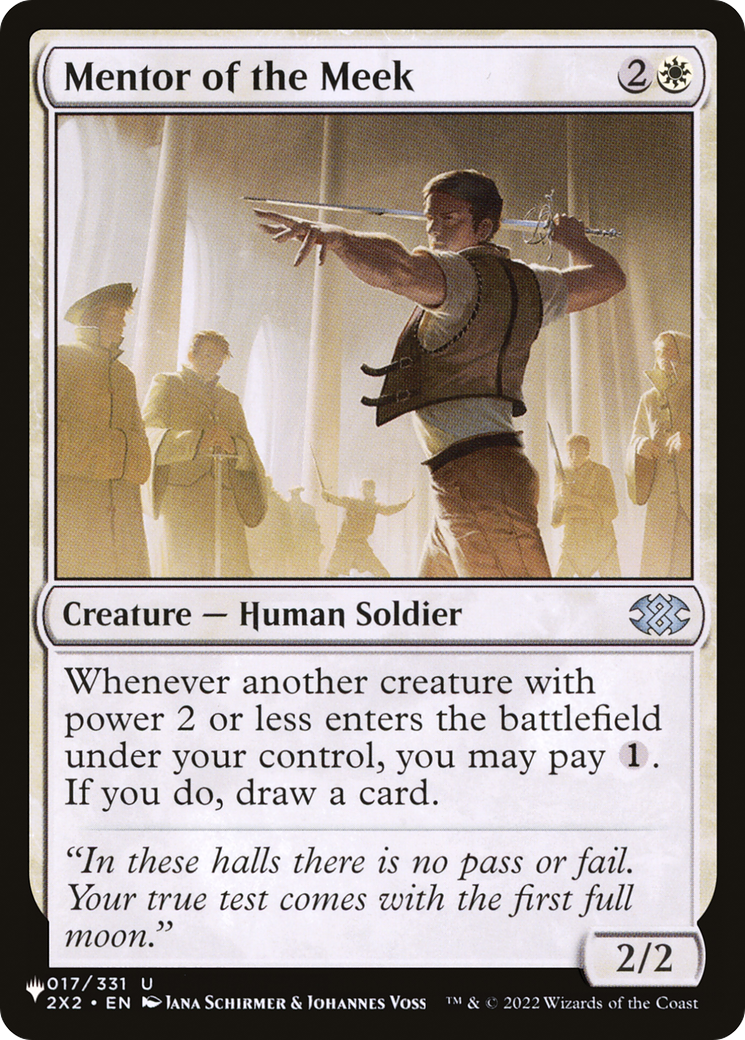 Image of Mentor of the Meek (LIST-2X2-17) - The List