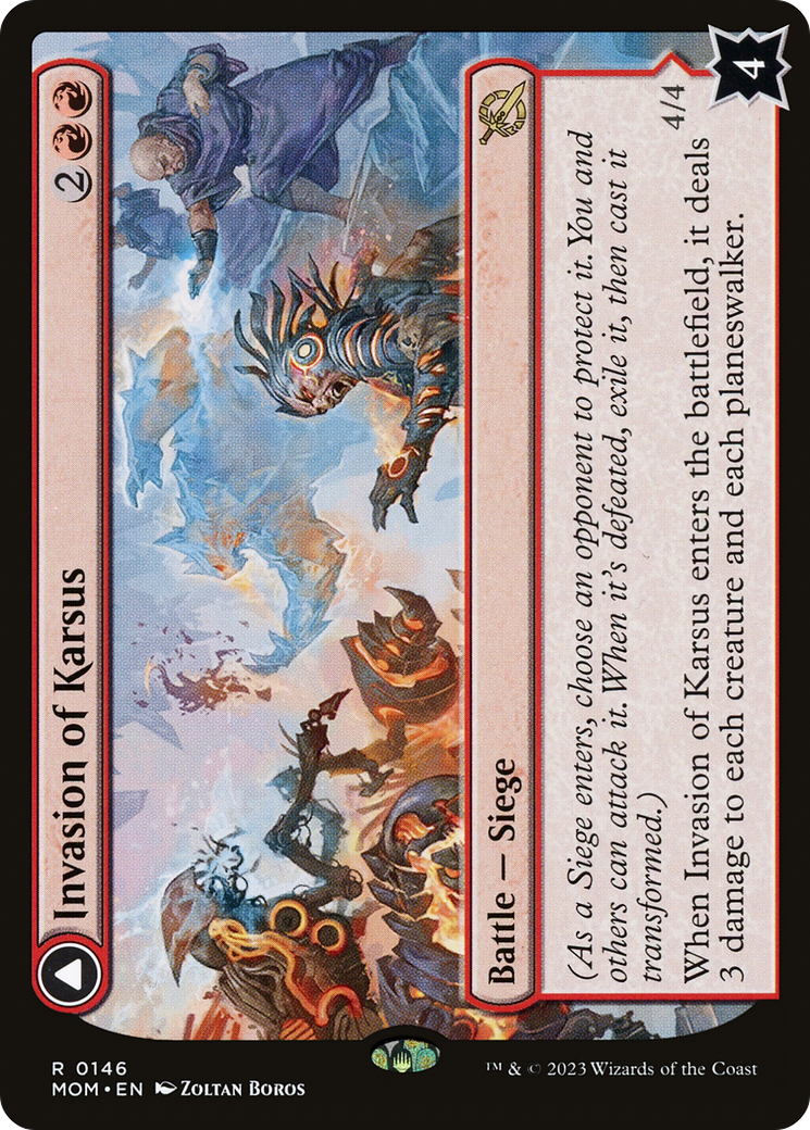 Image of Invasion of Karsus (MOM-146) - March of the Machine