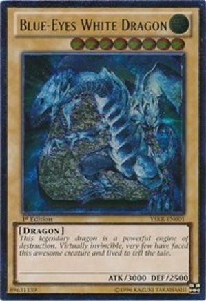 Image of Blue-Eyes White Dragon (UTR) (YSKR-EN001) - Starter Deck: Kaiba Reloaded Unlimited